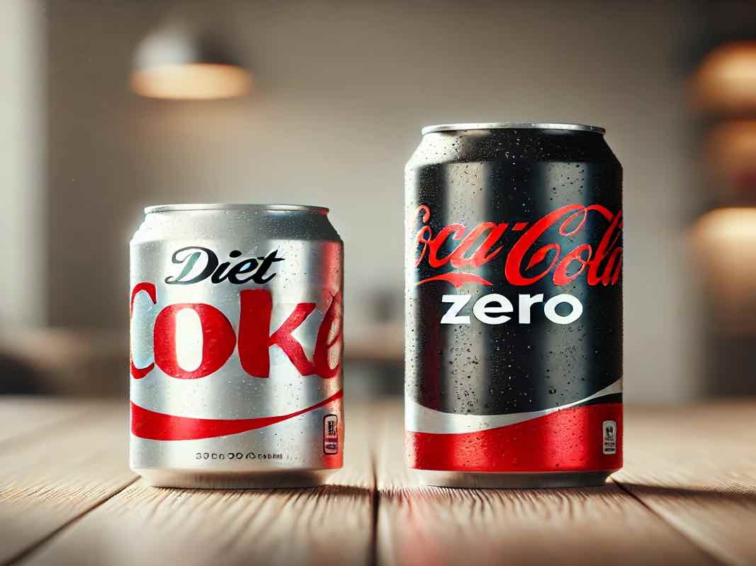 what's the difference between diet coke and coke zero