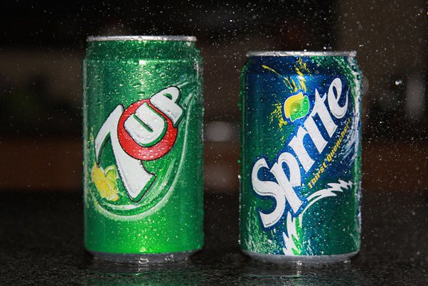 sprite zero vs diet 7up