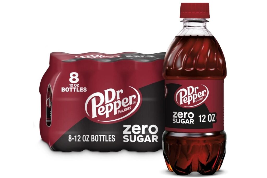how much caffeine does dr pepper zero have