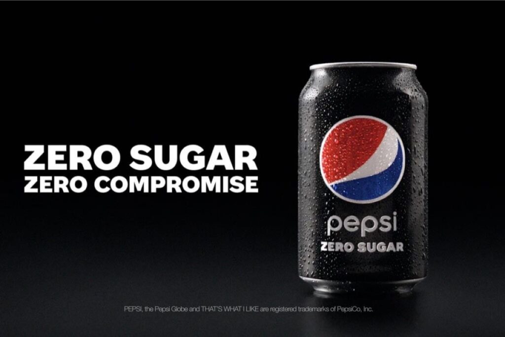 does pepsi zero sugar have caffeine