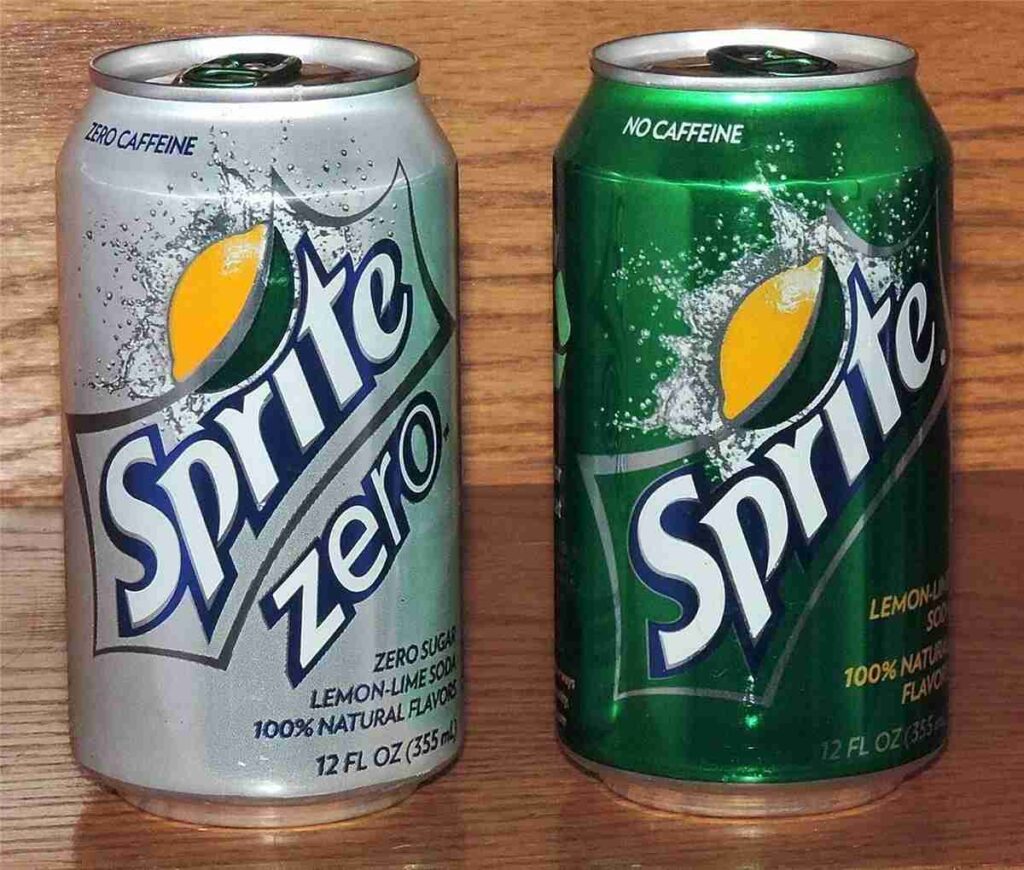 sprite zero vs diet sprite